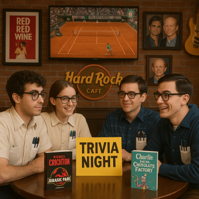 Trivia Nights are great and here is this weeks clue!