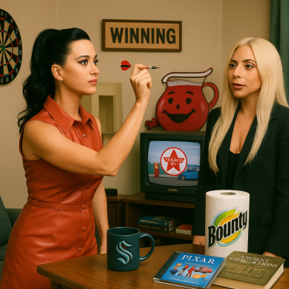 Retro Living Room Dart Game Showdown - Big Events Florida Retro Living Room Dart Game Showdown