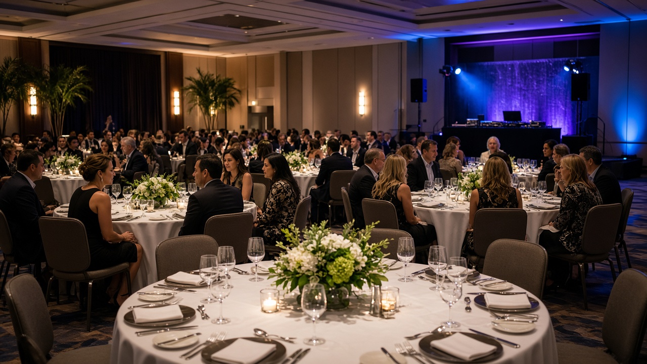 Corporate gala DJ and event production Fort Myers