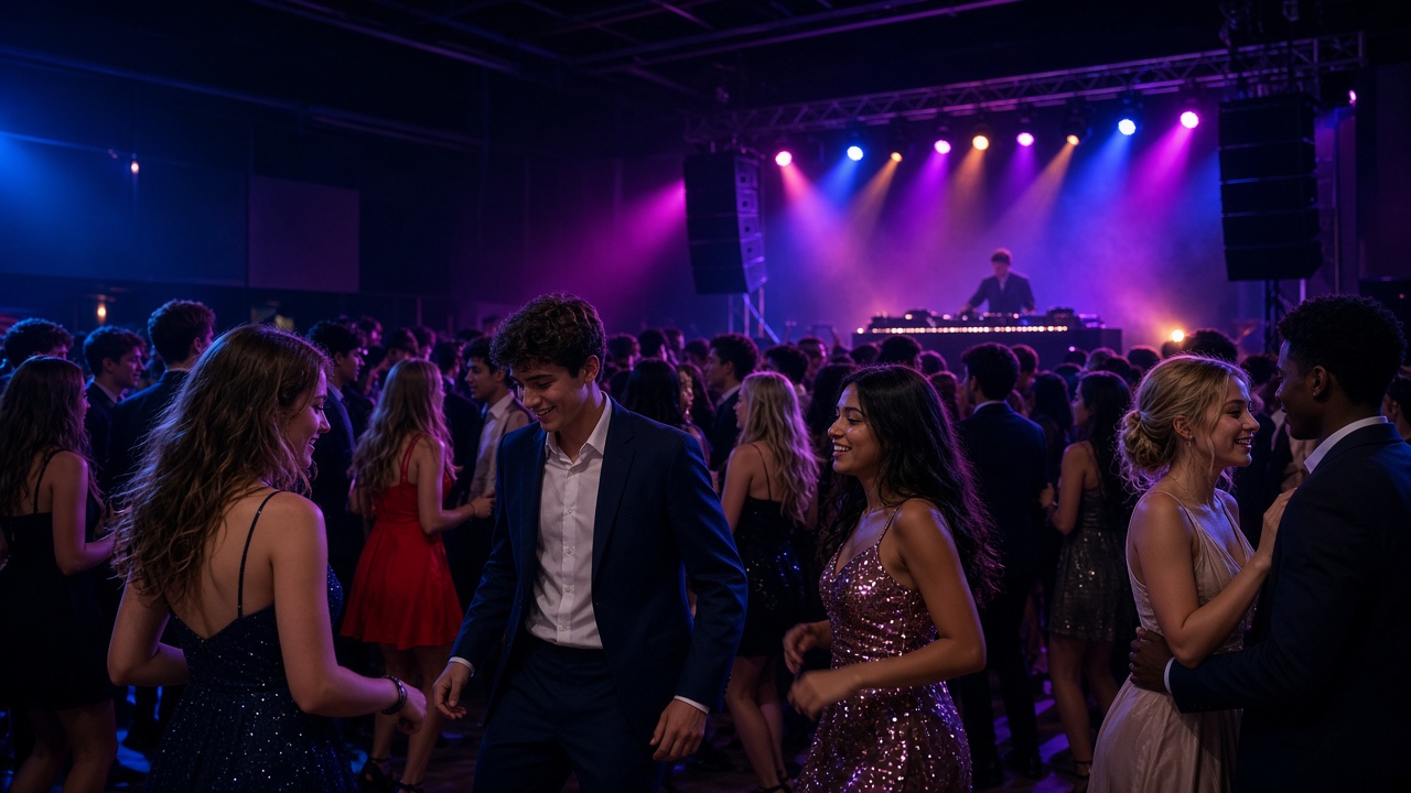 Homecoming dance DJ and lighting Arcadia